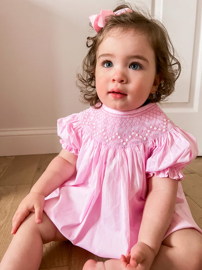 The Charlotte Smocked Diaper Set